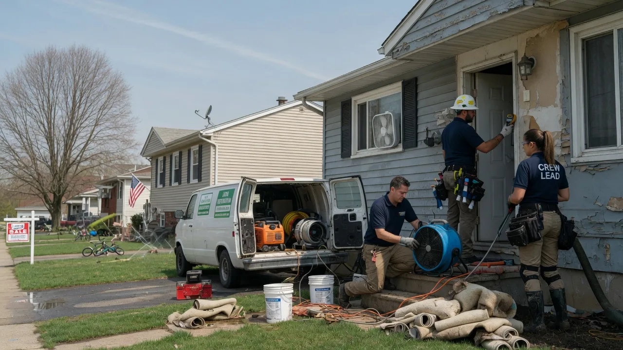 Flood Cleanup in Narvon, PA near me